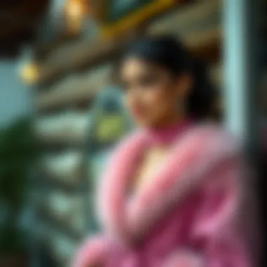Magnificent Koyu Pembe Şal: Stilin İncelikleri ve Kullanım Alanları