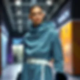 Innovative fashion design showcasing a Trenckot