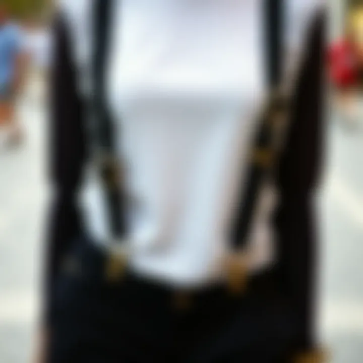 Stylish tips for wearing suspender shorts elegantly