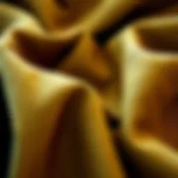 Luxurious velvet fabric showcasing rich texture