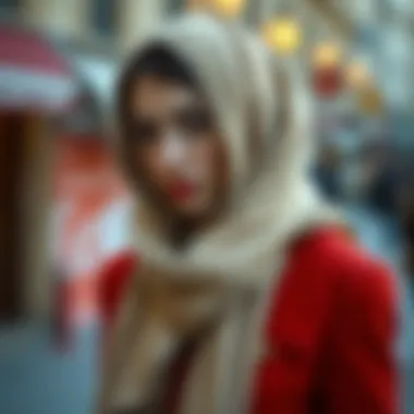 Historical evolution of zipped scarves