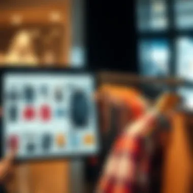 Apparel Shopping Online Online shopping interface displaying various apparel options