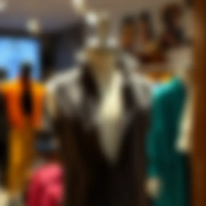 Stylish jersey vest on a mannequin showcasing modern fashion trends