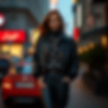 Layering options with bomber leather jacket