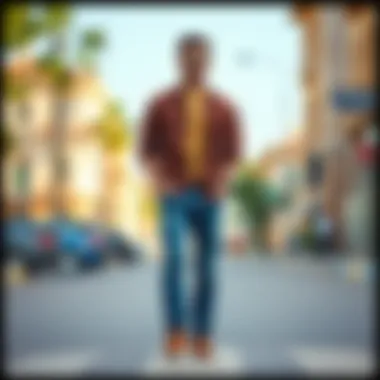 Casual Outfit with Brown Shirt and Jeans Casual outfit featuring a brown shirt paired with jeans