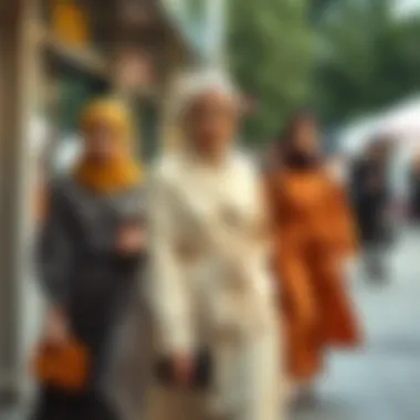 Diverse Range of Modest Fashion Styles Diverse range of modest fashion styles