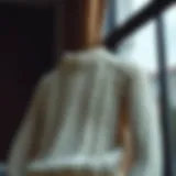 Luxurious knitted sweater design