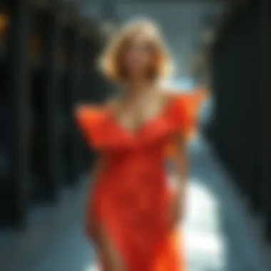 Fashionable dress designed for body positivity