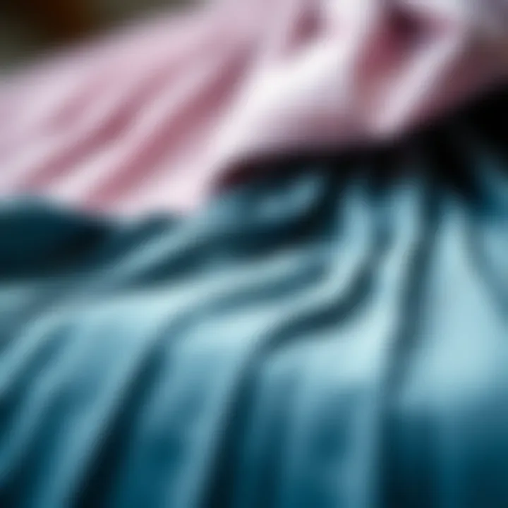 Close-up of a pleated skirt showcasing detailed fabric texture