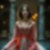 Elegant dress showcasing personal expression
