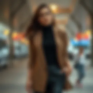 Chic Ensemble Featuring Black Body and Blazer Elegant black body styled with a chic blazer