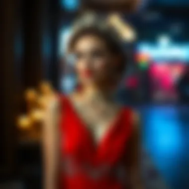 Accessorized Elegance Beautifully accessorized tesettür evening gown