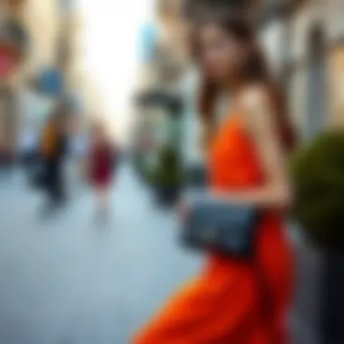 Versatile Outfit Ideas with an Orange Dress Fashionable orange dress outfit for various occasions