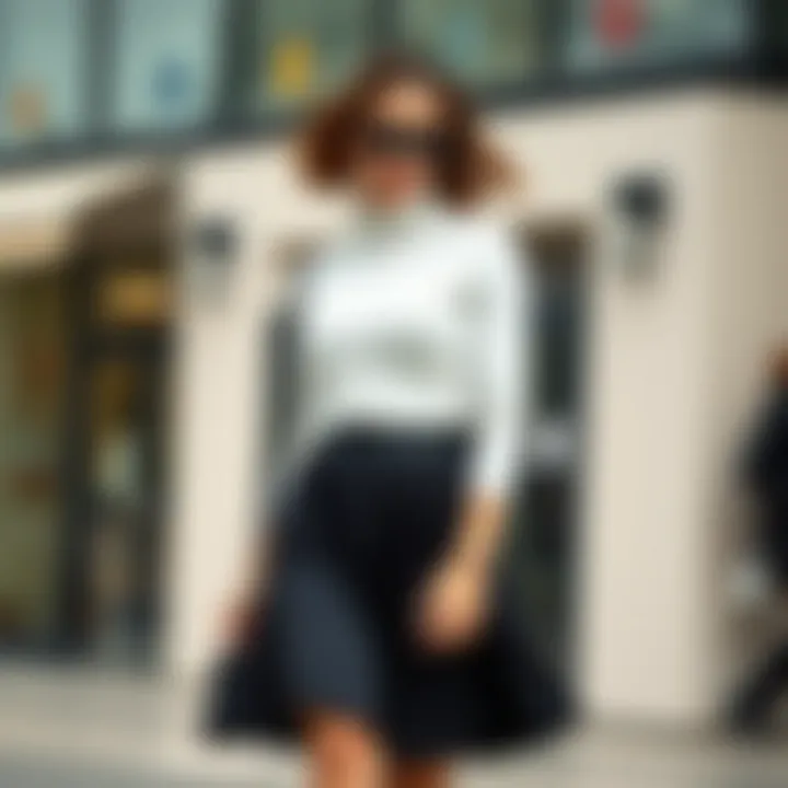 Styling tips for pleated skirts with accessories