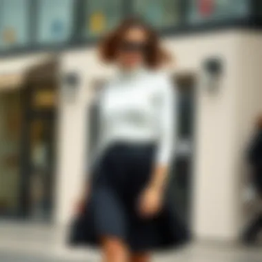 Styling Pleated Skirts with Accessories Styling tips for pleated skirts with accessories
