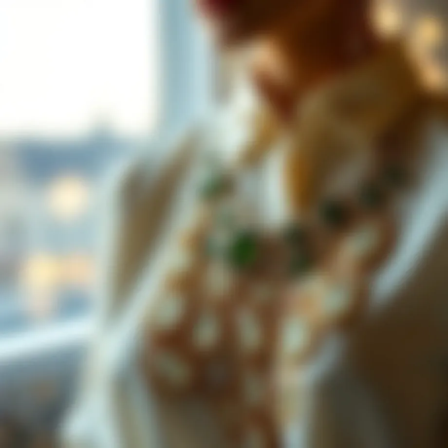 Elegant shirt with gemstone embellishments